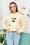 148718 Baskili Ic Polarli Sweatshirt